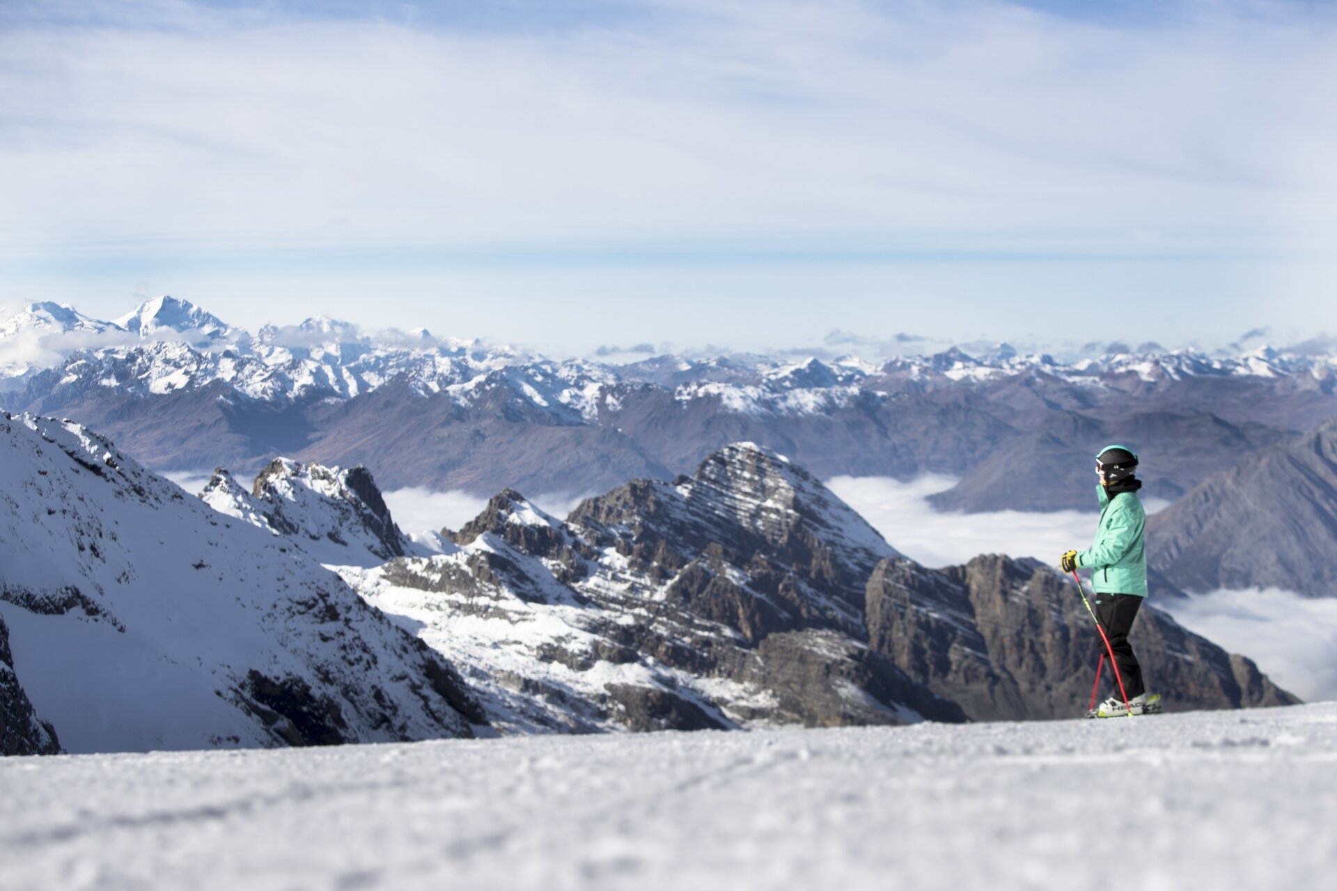 Autumn skiing in Alta Valtellina: the Stelvio Glacier