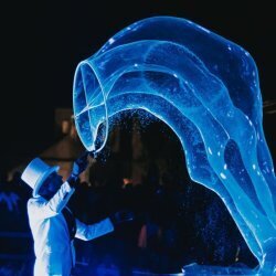 Spettacolo per famiglie "Notte di bolle"