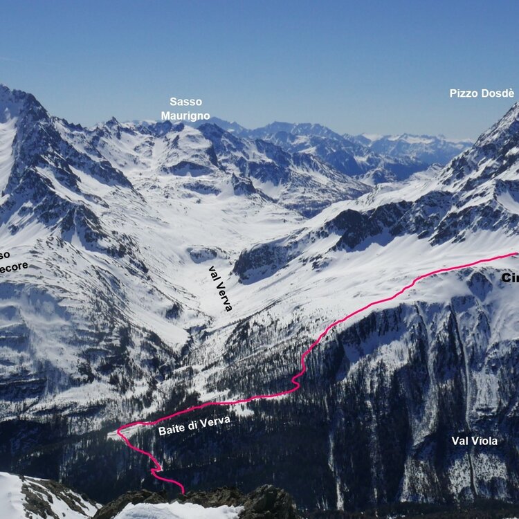 Kreuz der Cima del Bosco