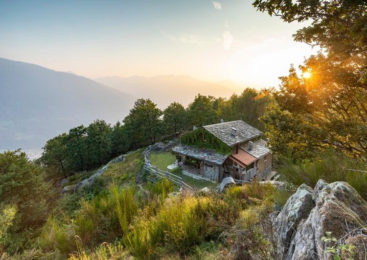 La Colmen di Dazio - Eine mediterrane Oase mitten in den Alpen
