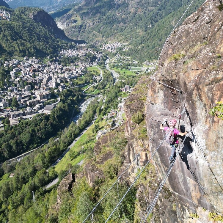 Ferrata Vigneron di Caspoggio