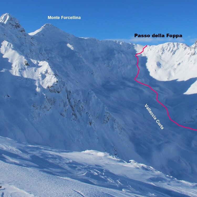 Passo della Foppa - Vallaccia Corta