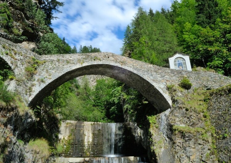 Von Campodolcino nach Fraciscio