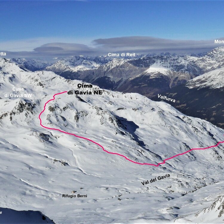 Gavia Peak Nord-Ost