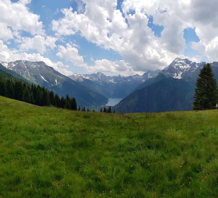 Malga Magnolta - panorama sulla Val Belviso