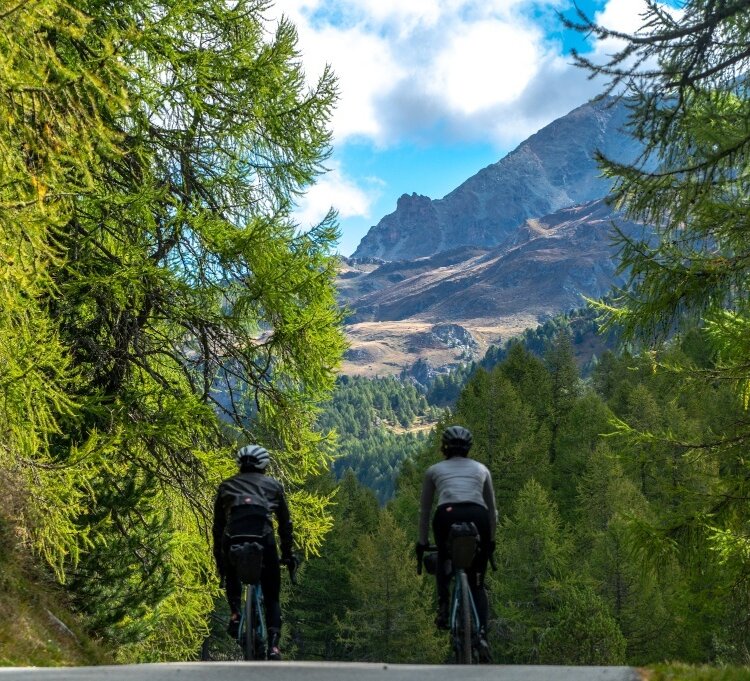 Passo del Maloja da Chiavenna
