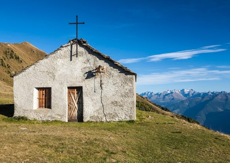 On the ridge between Alpe Granda and San Ce'res.