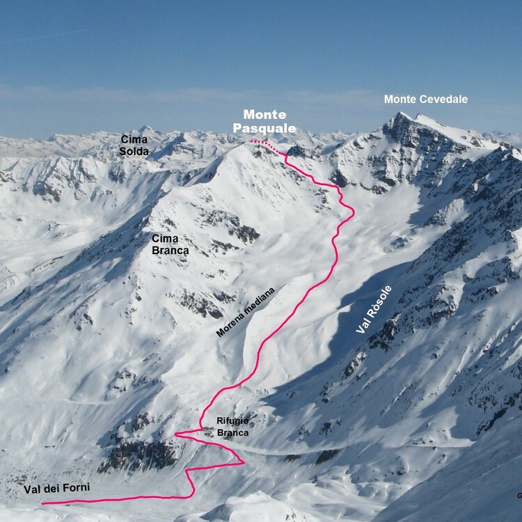 Monte Pasquale - Val Rosole