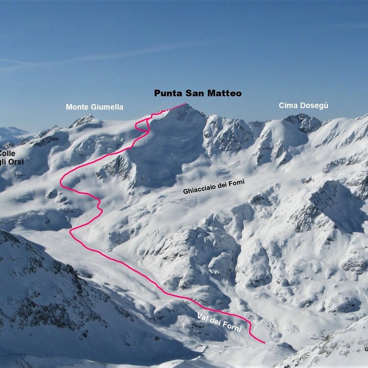 Punta San Matteo - dai Forni
