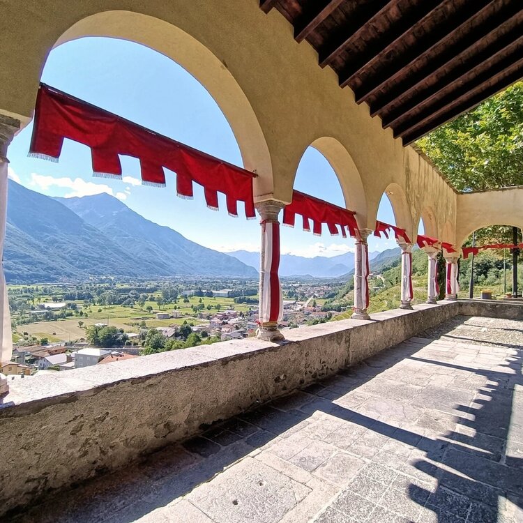 Saint Luigi Guanella Path stage Traona - Nuova Olionio