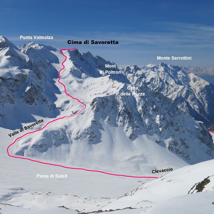 Top of Savoretta